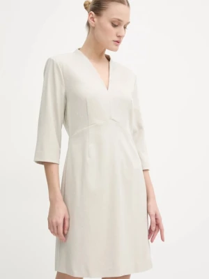 Bruuns Bazaar sukienka z domieszką wełny