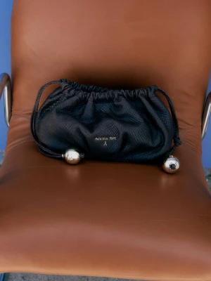 Bubble Clutch z tłoczeniem w motyw pytona small Patrizia Pepe brązowy