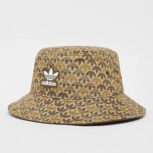 adidas Originals Bucket Monogram uniseks Czapki z daszkiem i beanie brązowy rozmiar Akcesoria