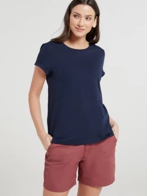 Bude damski T-shirt - Navy Mountain Warehouse