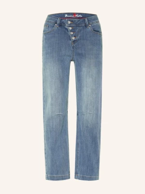 Buena Vista Jeansy Typu Barrel Relaxed Malibu blau 9446 mid stone
