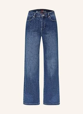 Buena Vista Jeansy Wide Leg blau