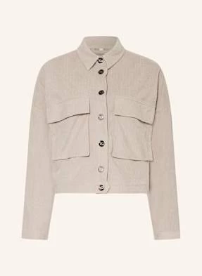 Buena Vista Krótki Overshirt Scarlett grau