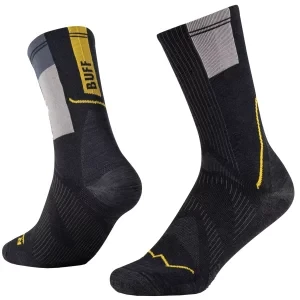 BUFF Coolnet Crew Socks 137789901, Unisex, Czarne, skarpetki, poliamid, rozmiar: 36-38