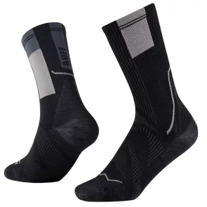 BUFF Coolnet Crew Socks 137789999, Unisex, Czarne, skarpetki, poliamid, rozmiar: 36-38
