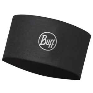 Buff CoolNet UV Wide Headband 1200079991000, Unisex, Czarne, opaski na głowę, poliester, rozmiar: One size