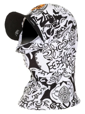 Buff Czapka w kolorze biało-czarnym rozmiar: onesize