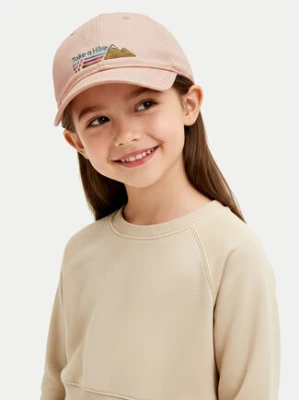 Buff Czapka z daszkiem Solid 120051 Różowy