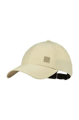 Buff czapka z daszkiem Summit kolor beżowy z aplikacją 133552