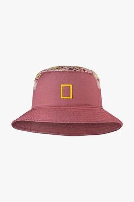 Buff kapelusz bawełniany kolor różowy bawełniany