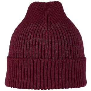 Buff Merino Active Hat Beanie 1323396531000, Unisex, Bordowe, czapki, wełna, rozmiar: One size
