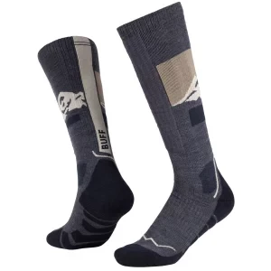 BUFF Merino Heavyweight Over The Calf Socks 138872779, Unisex, Granatowe, skarpetki, Merino, rozmiar: 36-38