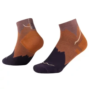 BUFF Merino Lightweight Quarter Socks 137792221, Unisex, Brązowe, skarpetki, poliamid, rozmiar: 36-38