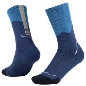 BUFF Merino Midweight Crew Socks 138870707, Unisex, Niebieskie, skarpetki, Merino, rozmiar: 36-38