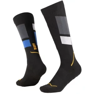 BUFF Thermonet Over The Calf Socks 138868999, Unisex, Czarne, skarpetki, poliamid, rozmiar: 36-38
