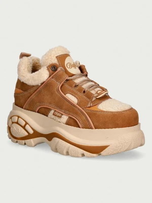 Buffalo 1339-14 Rev Warm sneakersy damskie brązowy