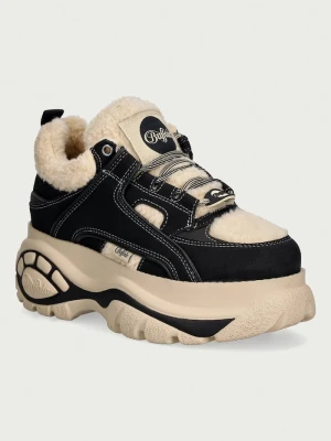 Buffalo 1339-14 Rev Warm sneakersy damskie czarny