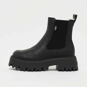 Buffalo Aspen Chelsea Warm kobiety Trapery czarny rozmiar Buty