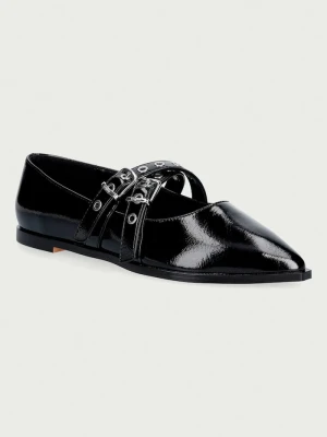 Buffalo baleriny Marly Cross czarny
