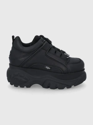 Buffalo Buty skórzane 1339-14 2.0 1533229 kolor czarny na platformie