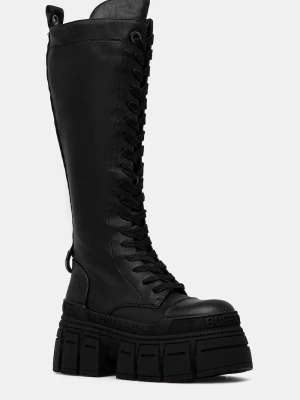 Buffalo kozaki Gospher Lace Up Hi czarny