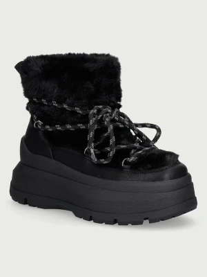 Buffalo Olympia Fur Boot śniegowce damskie czarny