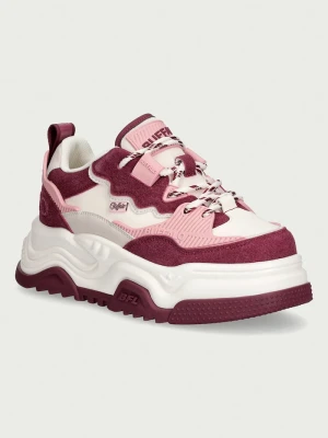 Buffalo Orbit sneakersy damskie bordowy