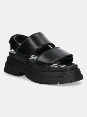 Buffalo sandały Lennox Snd damskie kolor czarny na platformie 1602271-BLK