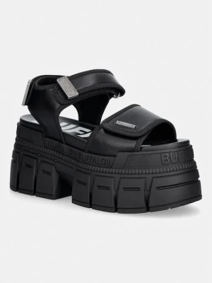 Buffalo sandały na platformie damskie Gospher Sandal Velc