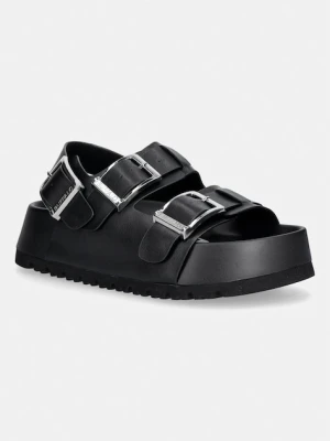 Buffalo sandały na platformie damskie Jane Athena Buckle