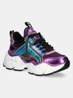 Buffalo sneakersy Binary Glam damskie kolor fioletowy 1636306-PUR