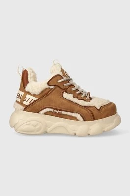 Buffalo sneakersy Cld Chai Warm kolor brązowy 1636023