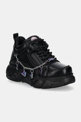 Buffalo sneakersy Cld Corin Chain Butterfly kolor czarny 1636209-BLK