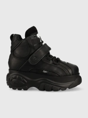 Buffalo sneakersy skórzane 1348-14 2.0 czarny