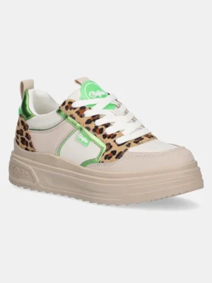 Buffalo sneakersy Vectra Low damskie kolor beżowy 1636398-CGRN