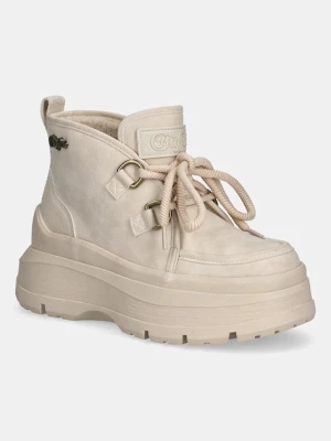 Buffalo śniegowce Olympia Chukka Warm damskie kolor beżowy 1622612-BEI