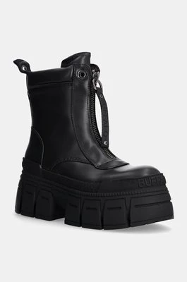 Buffalo workery Gospher Zip Boot damskie kolor czarny na platformie ocieplone 1622350-BLK