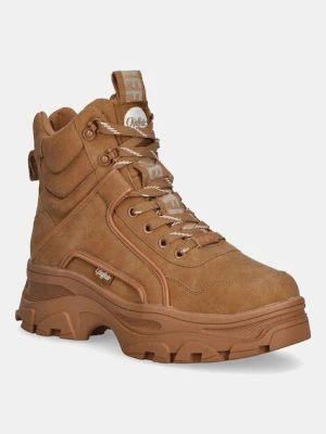Buffalo workery Venom Mid kolor brązowy na platformie 1622620-COG