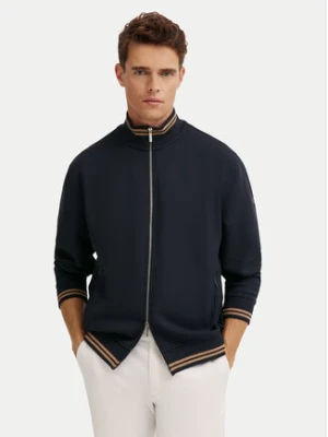 Bugatti Bluza 8750-75080C Granatowy Regular Fit