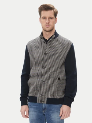 Bugatti Bluza 8750 75173C Granatowy Regular Fit