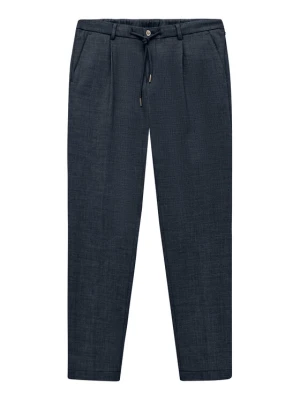 Bugatti Chinosy 1950-16210E Granatowy Slim Fit