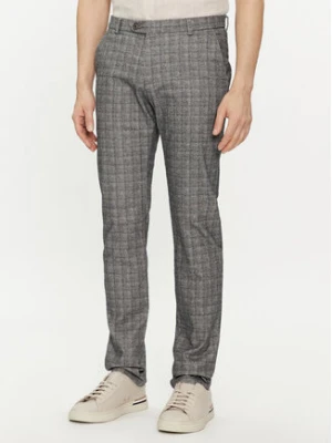 Bugatti Chinosy 4890 26350 Szary Slim Fit