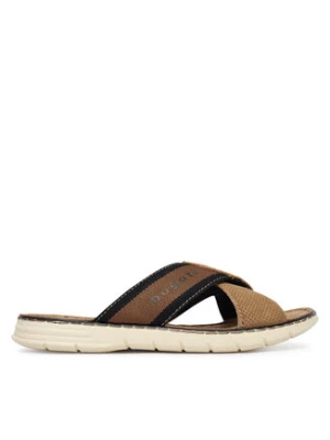 Bugatti Klapki 315-A32861469 Beżowy ciemny