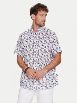 Bugatti Koszula 9450 58332A Granatowy Regular Fit