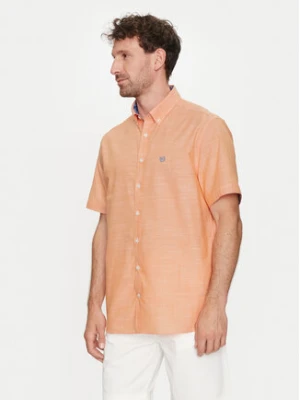 Bugatti Koszula 9450 58334A Pomarańczowy Modern Fit