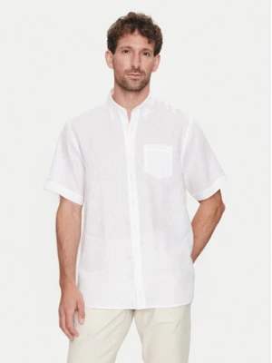 Bugatti Koszula 9450 58540A Biały Regular Fit