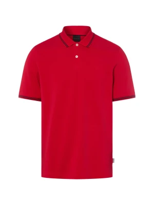 Bugatti koszulka polo Mężczyźni Bawełna (100%) czerwony