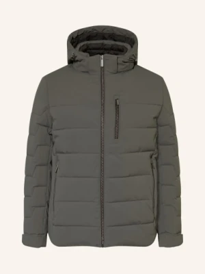 Bugatti Kurtka Z Odpinanym Kołnierzem I Odpinanym Kapturem grau