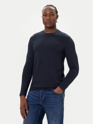 Bugatti Longsleeve 8330-85044D Granatowy Regular Fit