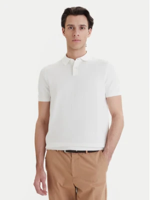 Bugatti Polo 7100-75518C Écru Regular Fit